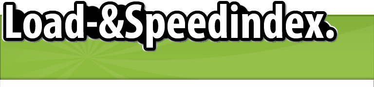 Loadindex Speedindex